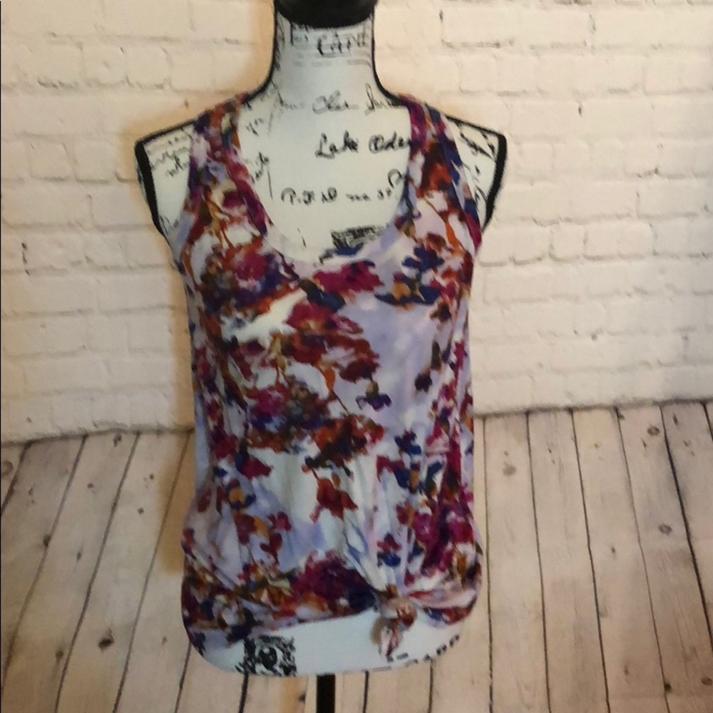 Stitch fix soft flowered tank dress top